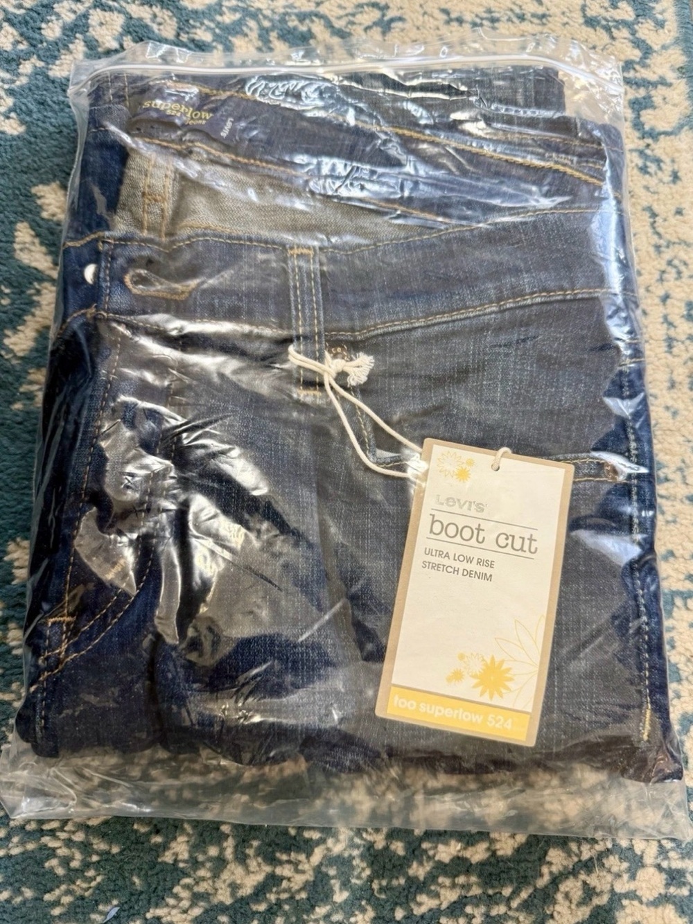 Levi's Dark Indigo Boot Cut Jeans